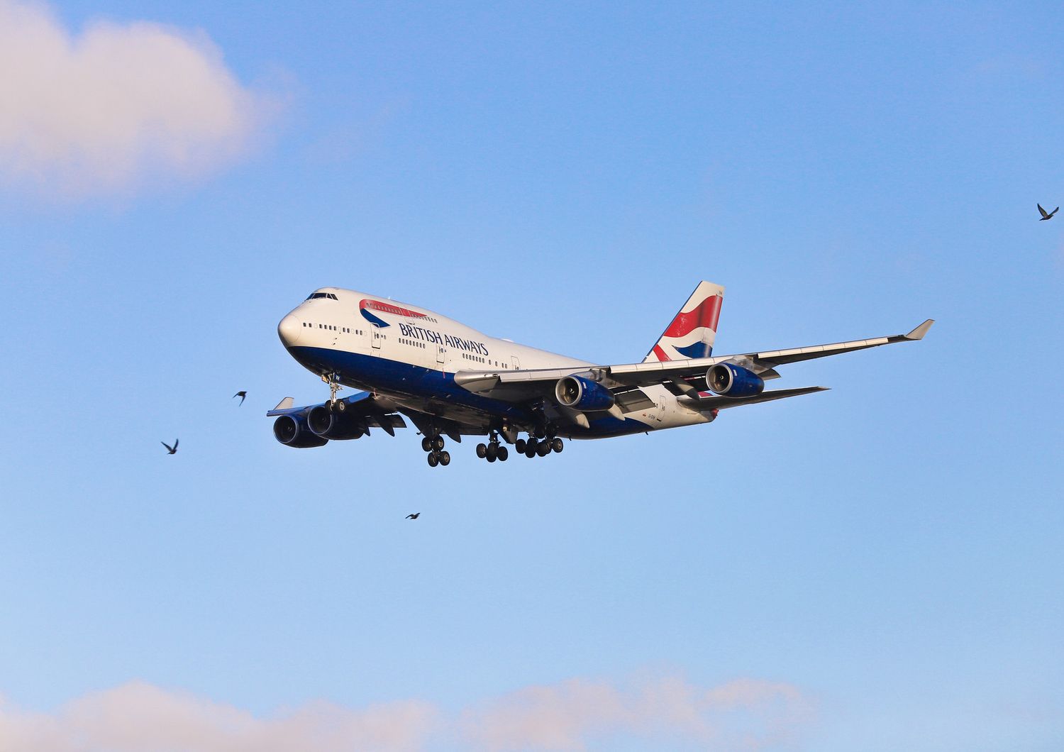 Un 747 della British Airways