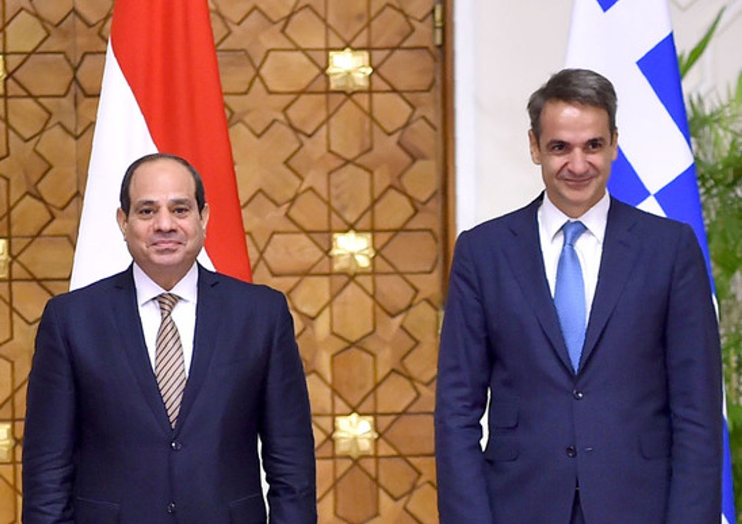 Al Sisi e Mitsotakis