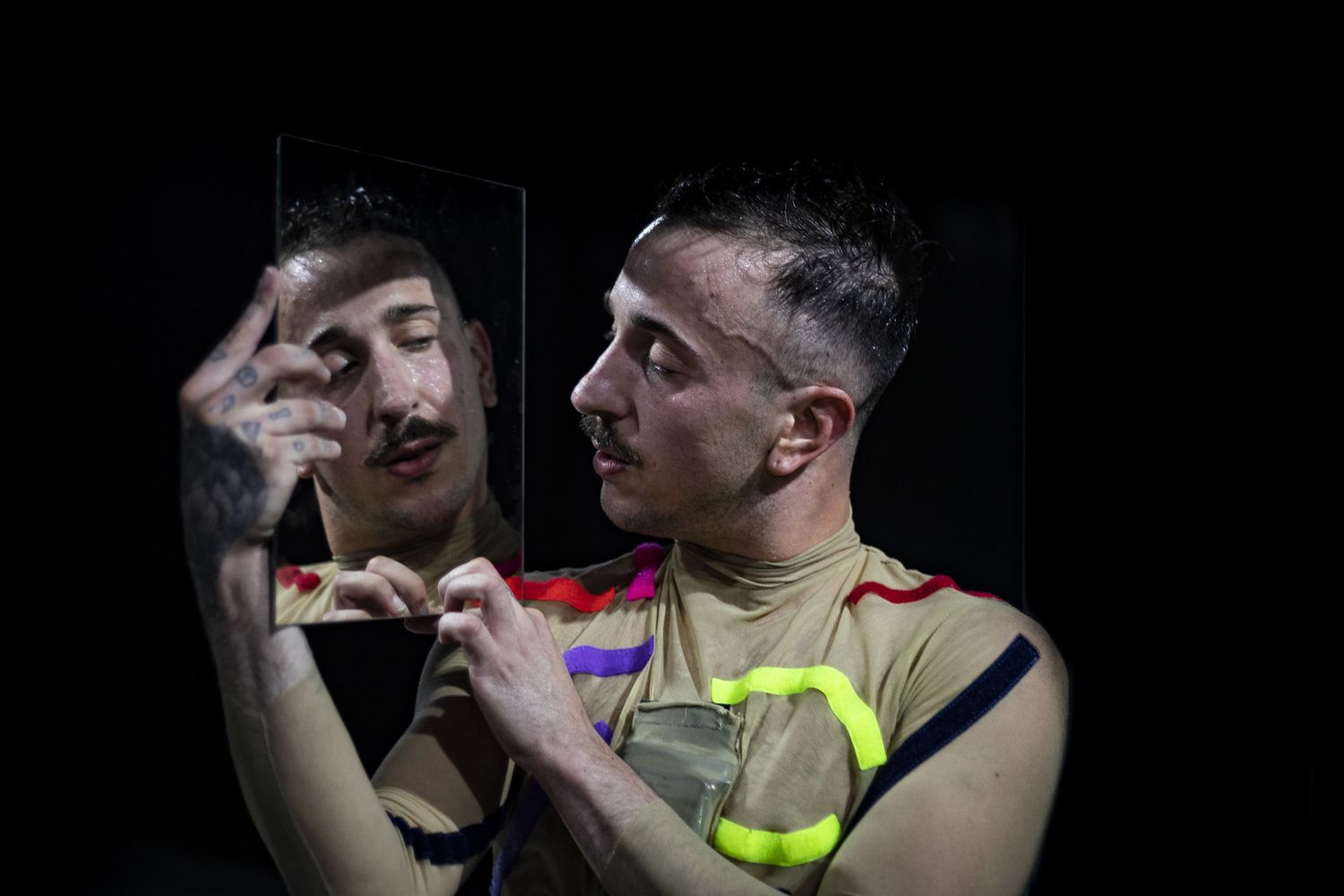 &nbsp;Il ballerino Matteo Sedda in 'Poz!'