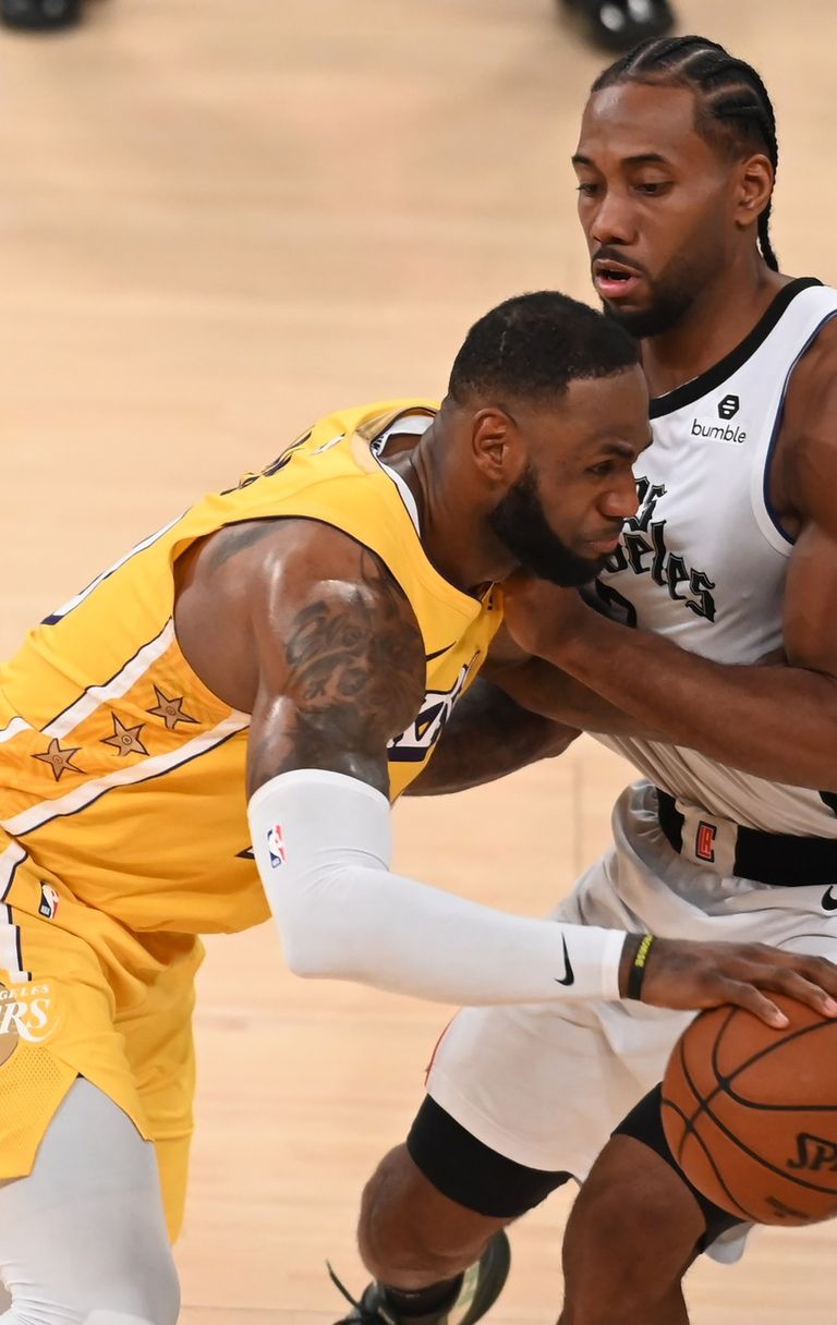 LeBron James vs Kawhi Leonard