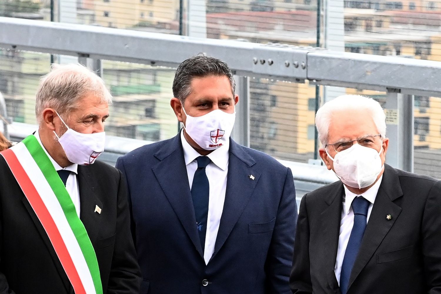 Bucci, Conte e Mattarella
