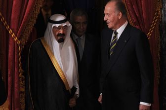 Il re saudita Abdullah e Juan Carlos