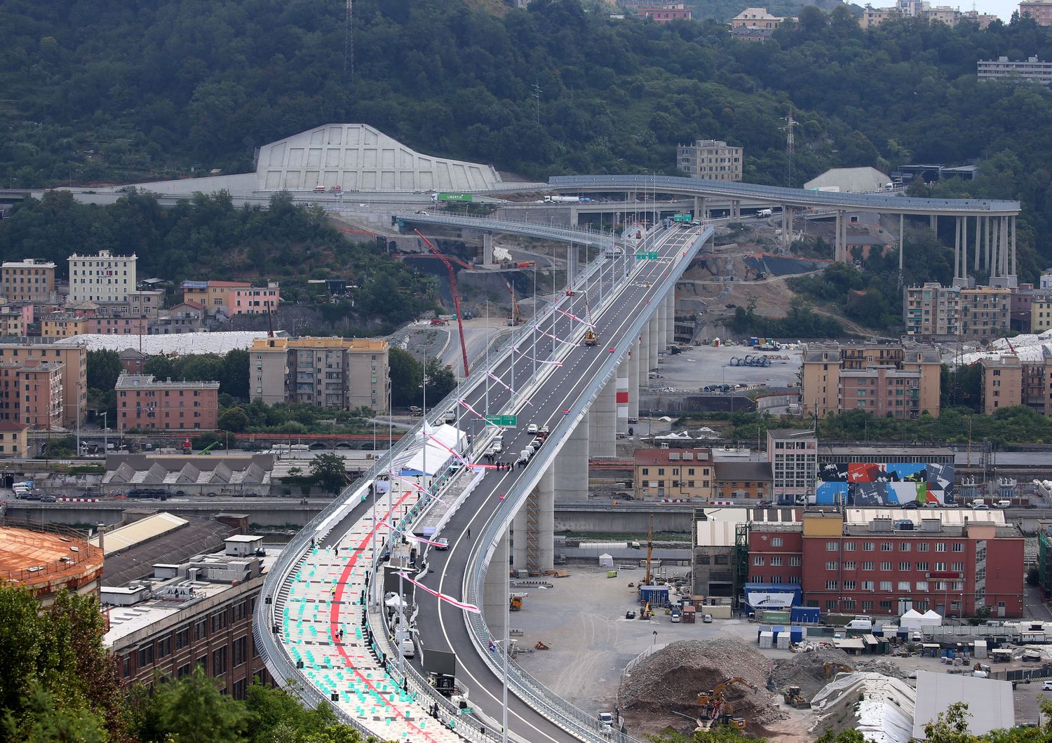 Genova nuovo ponte Ferita aperta&nbsp;