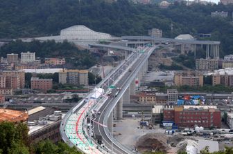 Genova nuovo ponte Ferita aperta&nbsp;