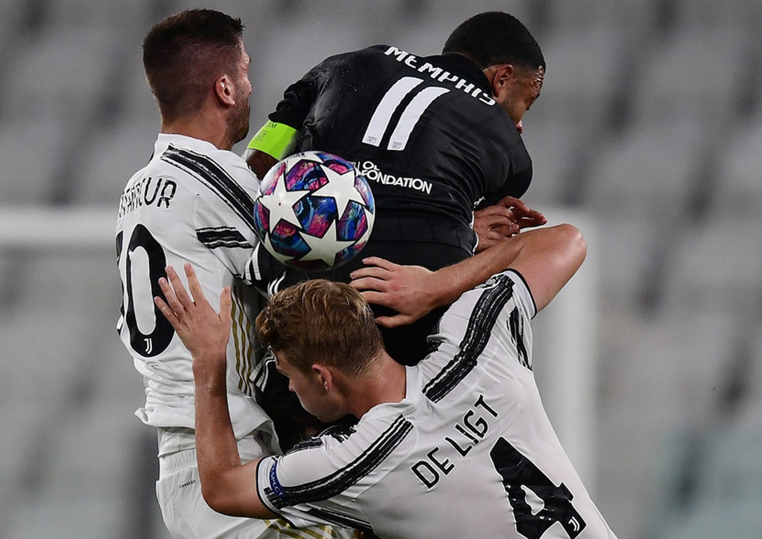 Juventus Lione, Champions