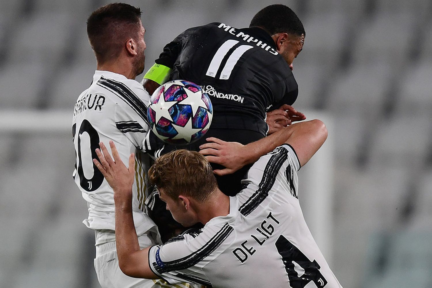 Juventus Lione, Champions