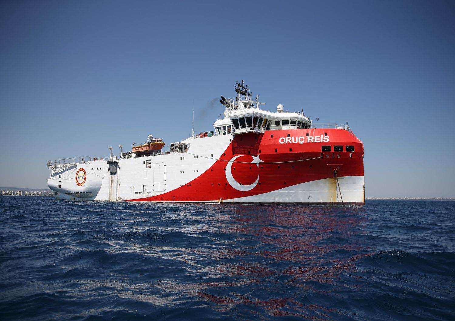 La nave turca Oruc Reis