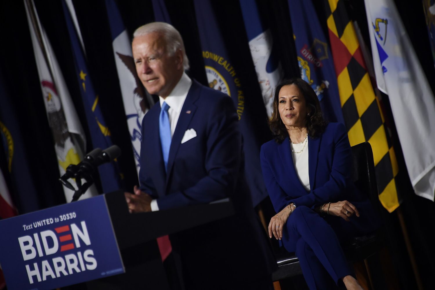 Joe Biden e Kamala Harris
