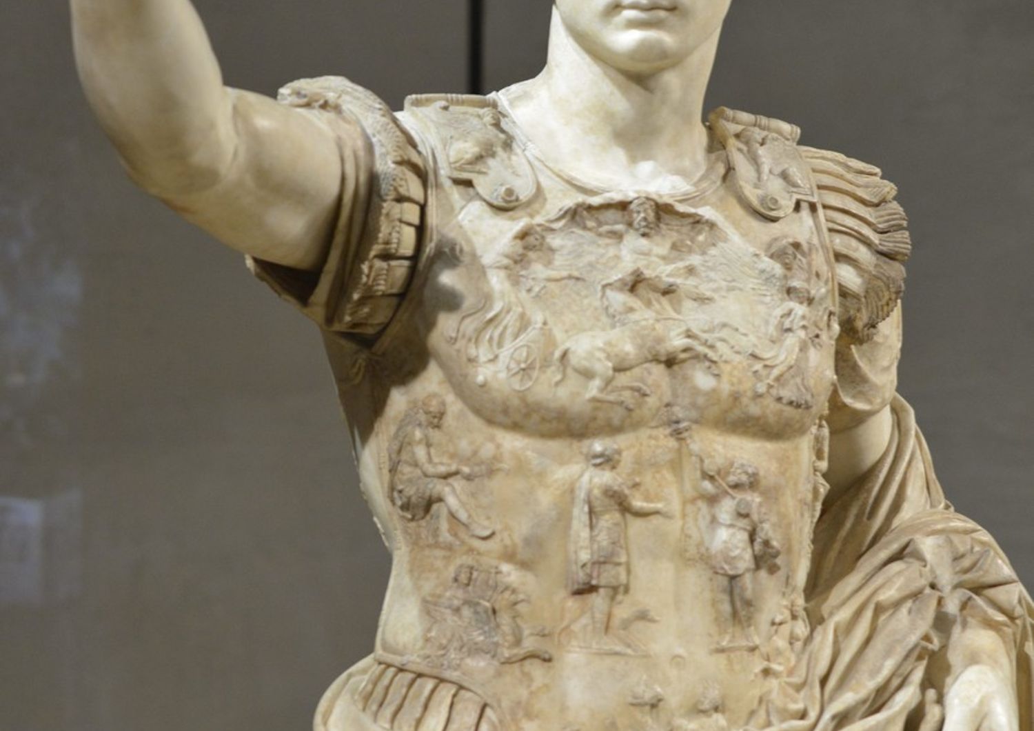 &nbsp;Augusto di Prima Porta I sec. d.C. Musei Vaticani