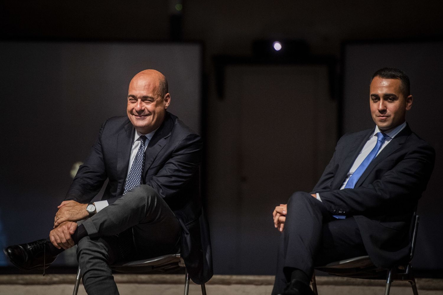 Nicola Zingaretti e Luigi Di Maio