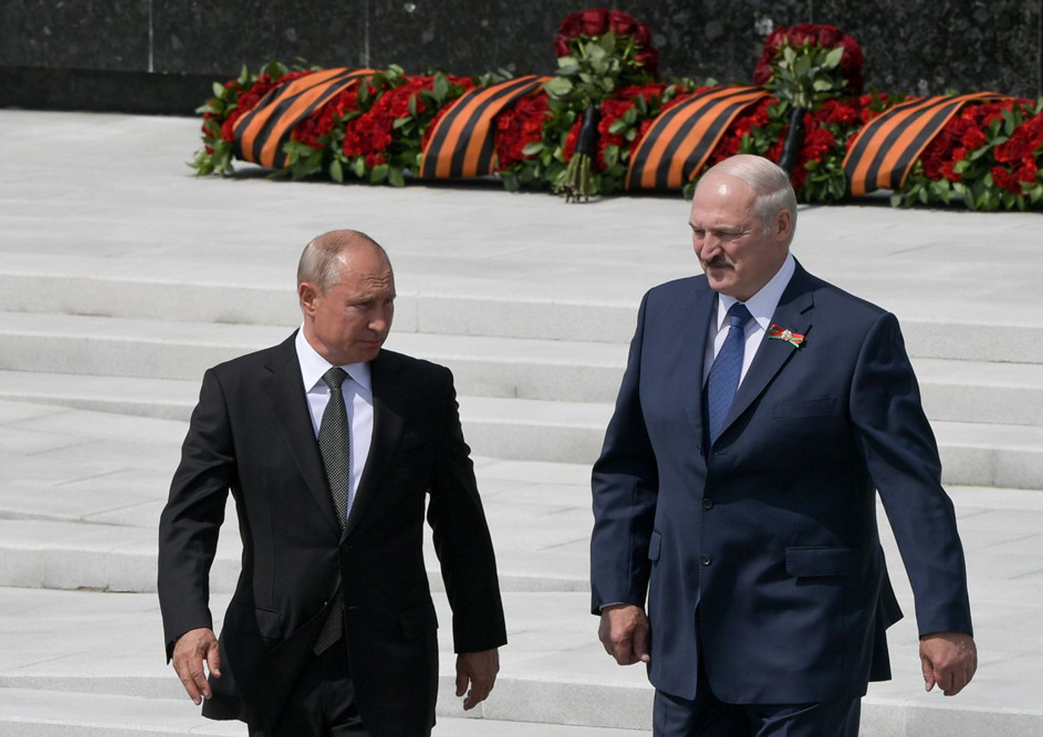 &nbsp;Lukashenko e Putin