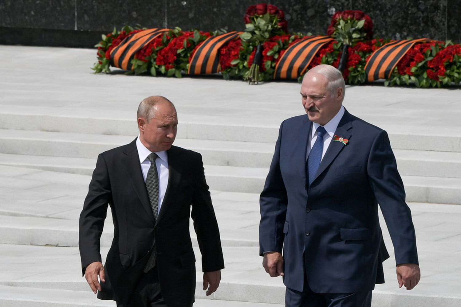 &nbsp;Lukashenko e Putin
