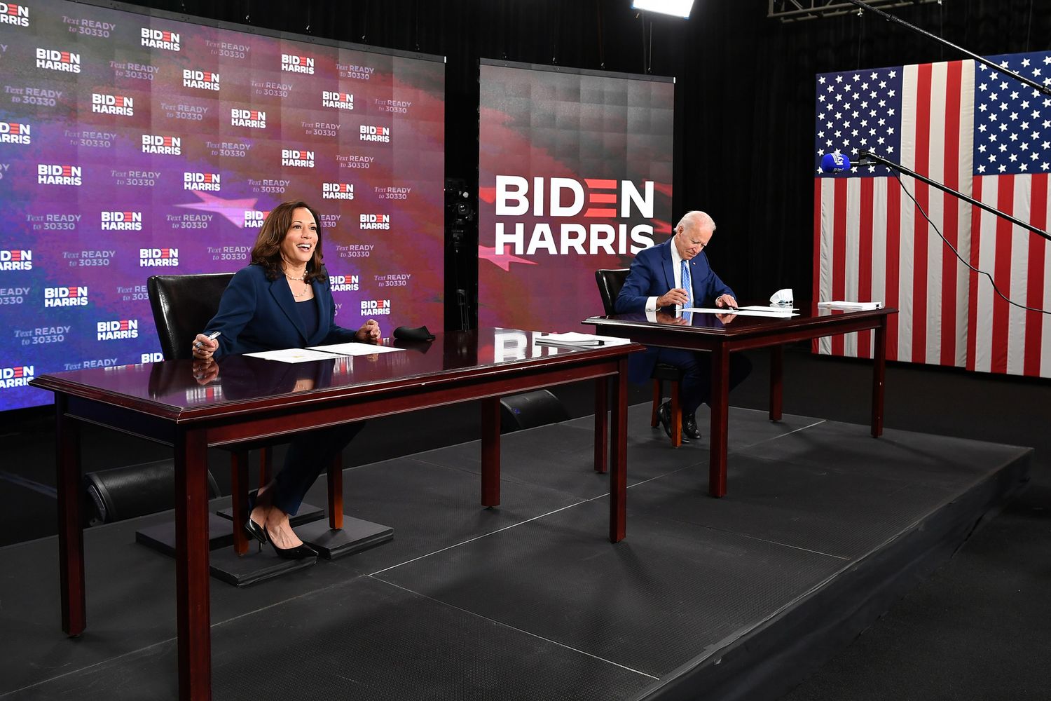 Kamala Harris, Joe Biden.
