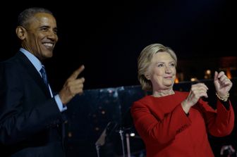 Barack Obama, Hillary Clinton