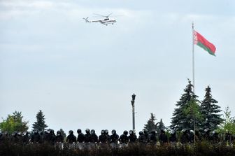 Bielorussia, elicottero di Lukashenko