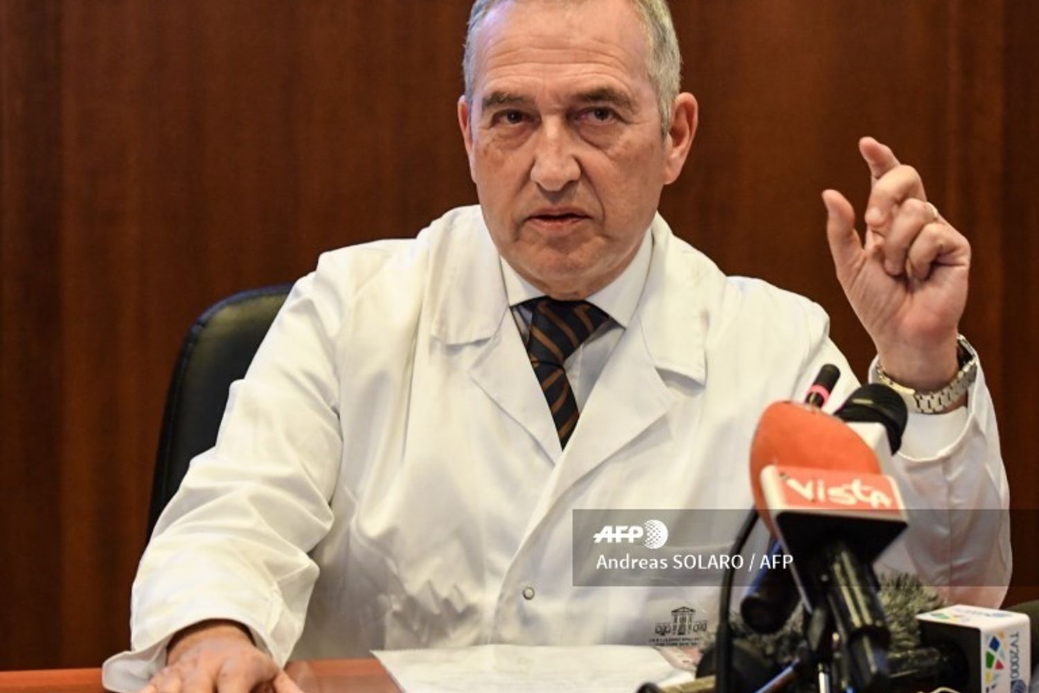 Francesco Vaia, direttore sanitario dello Spallanzani