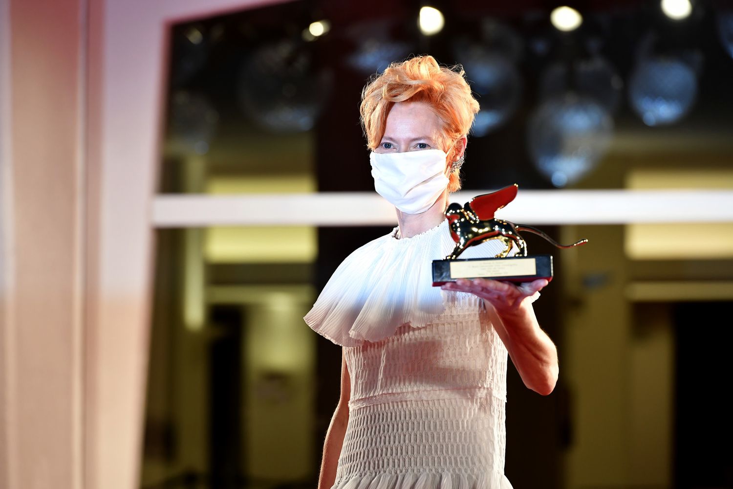 &nbsp;Tilda Swinton, Leone d'Oro alla Carriera