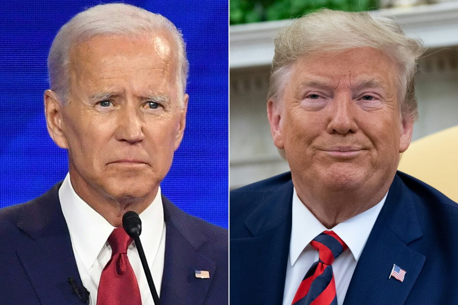Joe Biden e Donald Trump