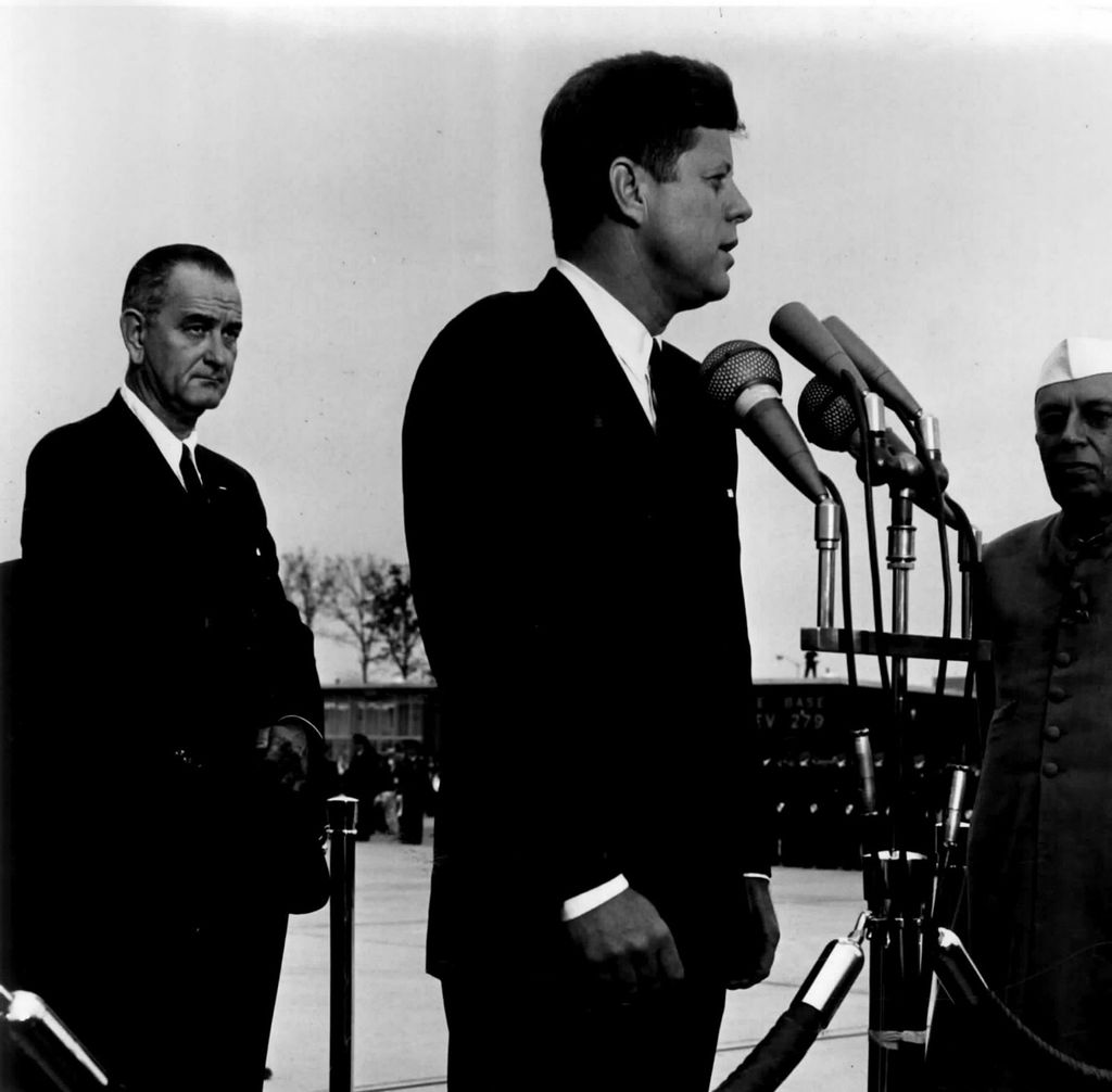 Lyndon Johnson e John Fitzgerald Kennedy