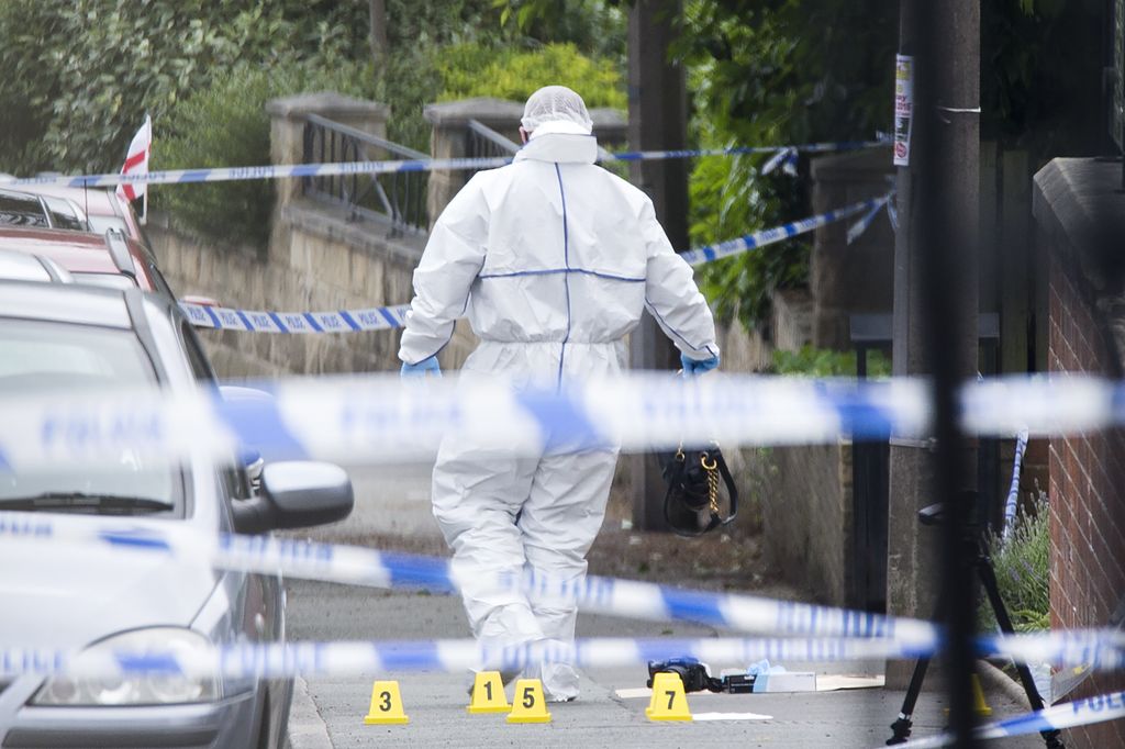 &nbsp;Polizia scientifica inglese