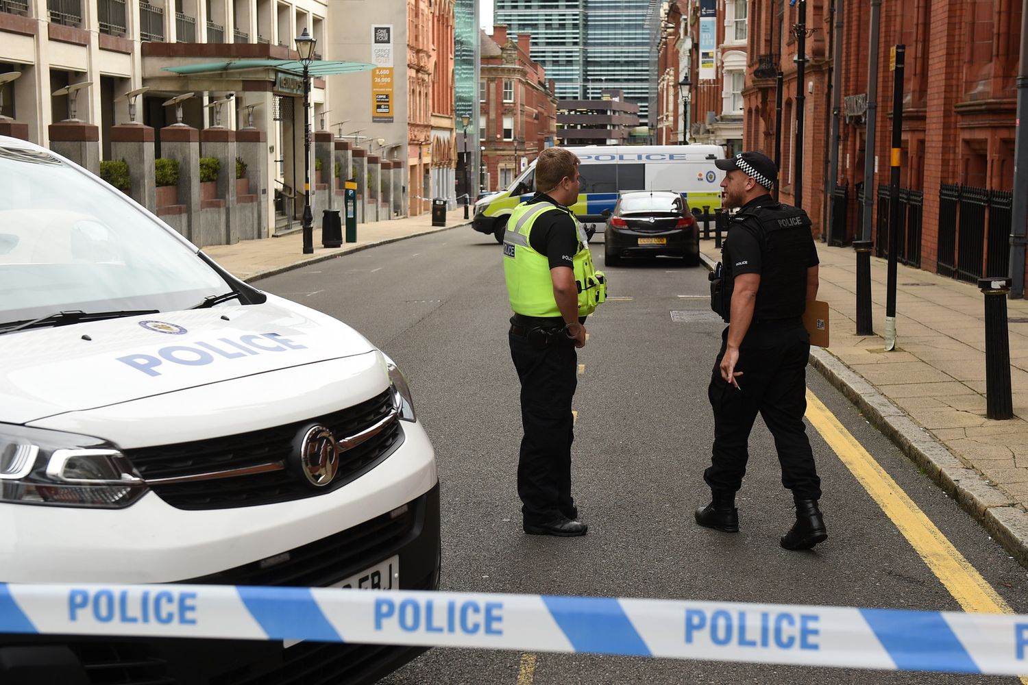Polizia a Birmingham