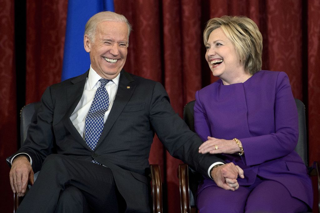 Joe Biden e Hillary Clinton