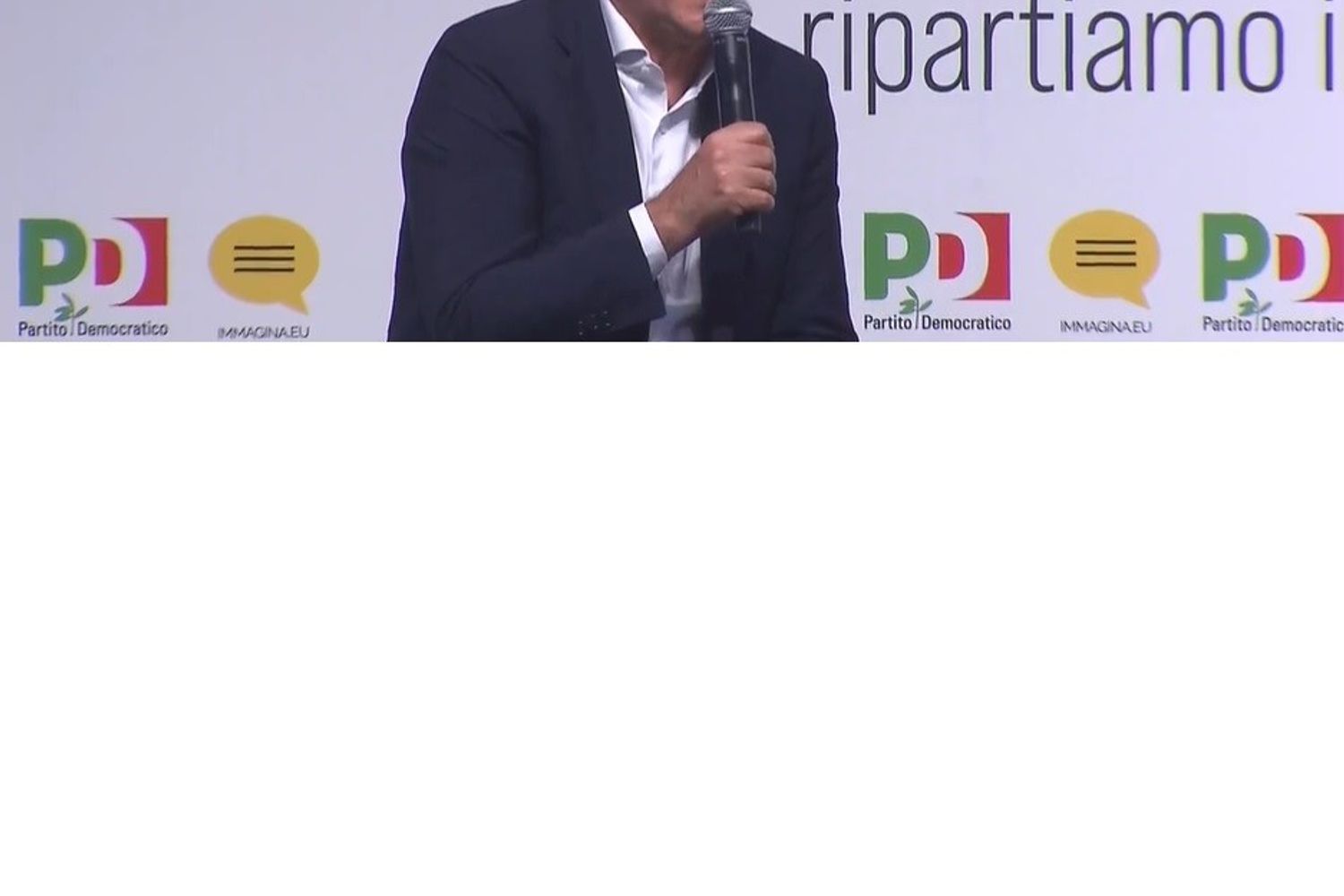 Il presidente del Consiglio Giuseppe Conte