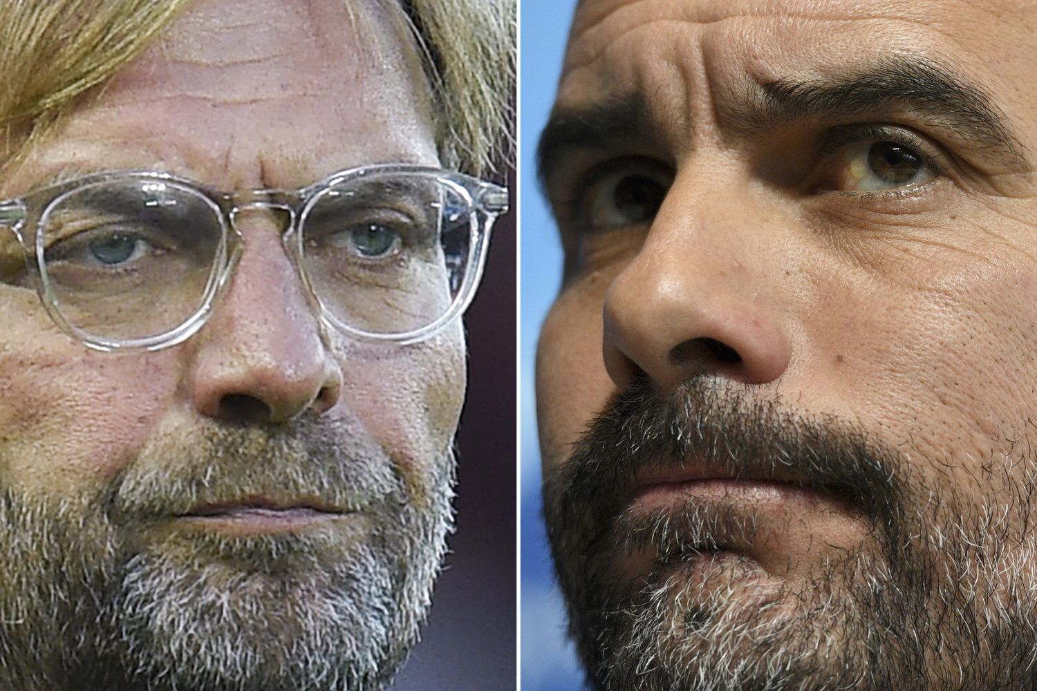 Klopp, Guardiola