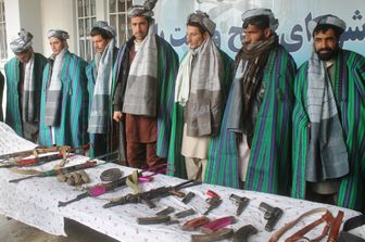 Mazar-e-Sharif. Circa 15 combattenti talebani si sono arresi e hanno aderito al processo di pace avviato dal governo&nbsp;