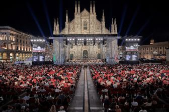 filarmonica Scala primo concerto piazza