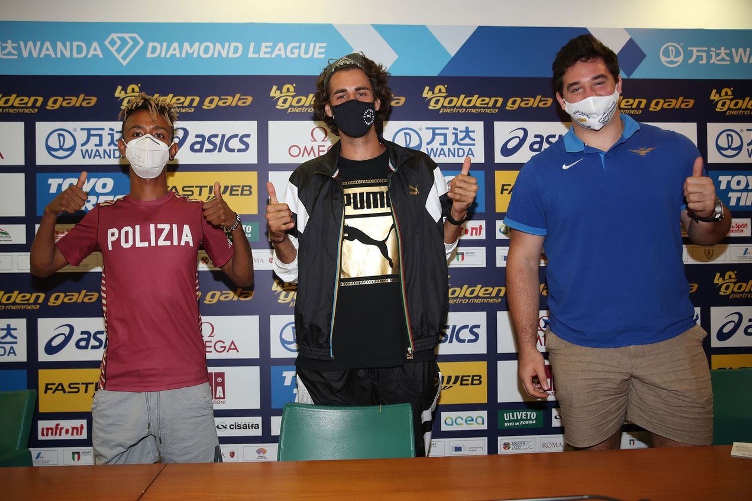 Yeman Crippa - Gianmarco Tamberi - Leonardo Fabbri