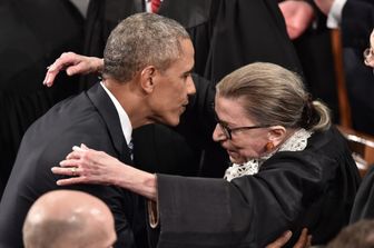 Obama e Ginsburg