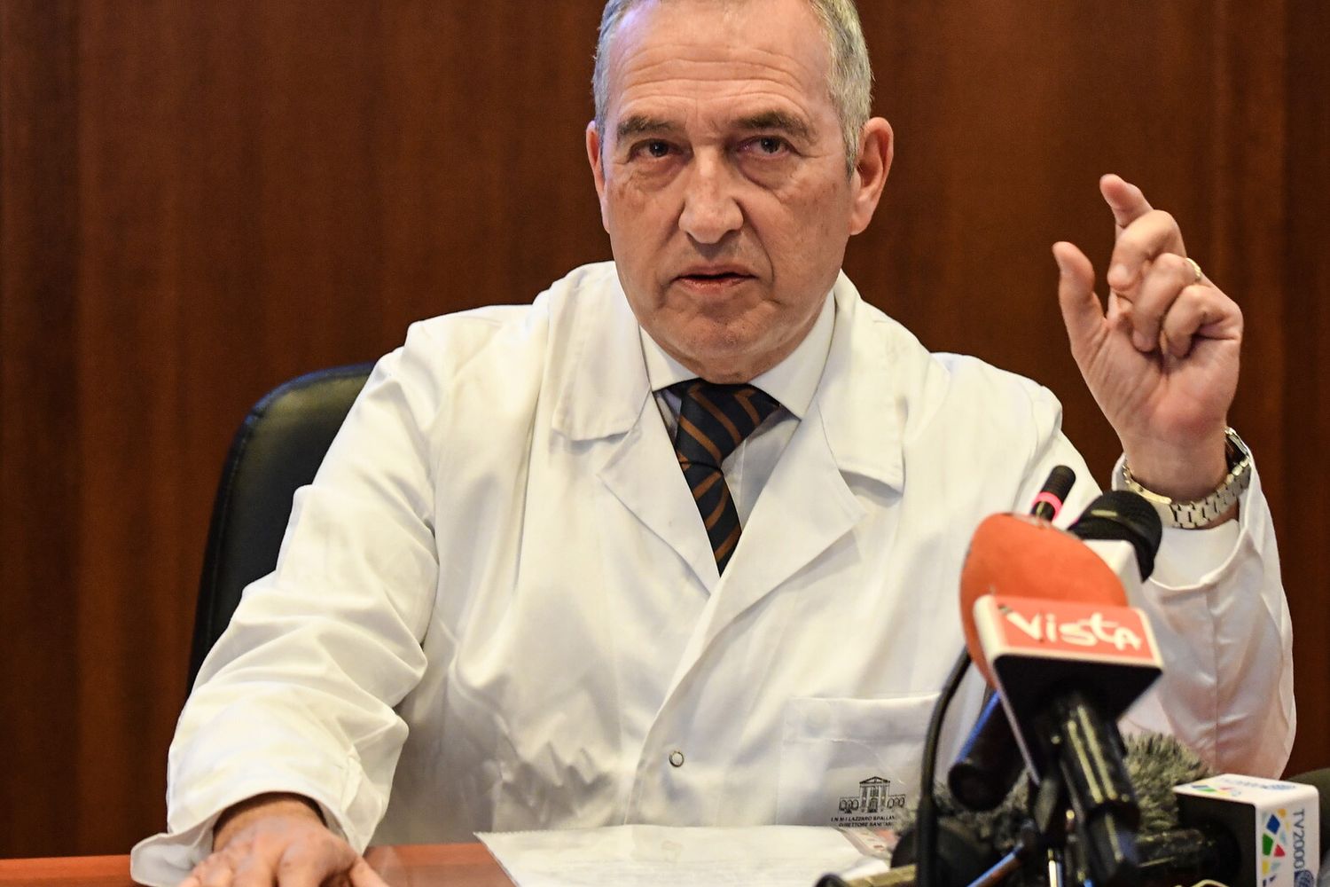 Francesco Vaia, direttore sanitario Spallanzani