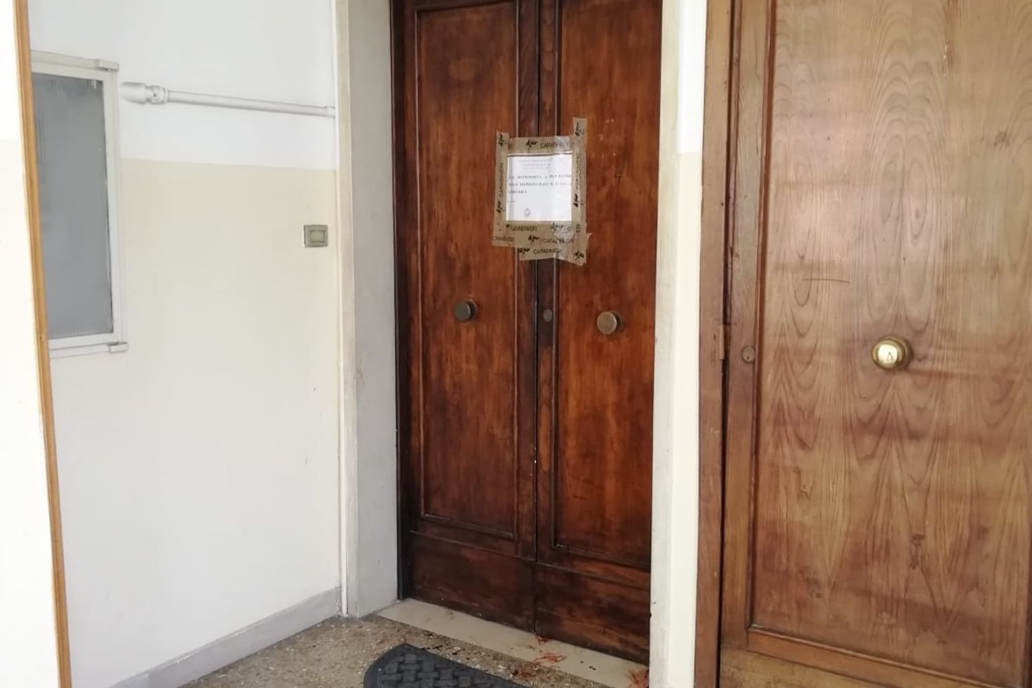 &nbsp;La casa, sotto sequestro, dove sono stati uccisi Daniele De Santis e Eleonora Manta