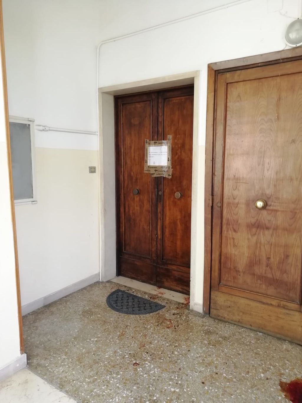 &nbsp;La casa, sotto sequestro, dove sono stati uccisi Daniele De Santis e Eleonora Manta