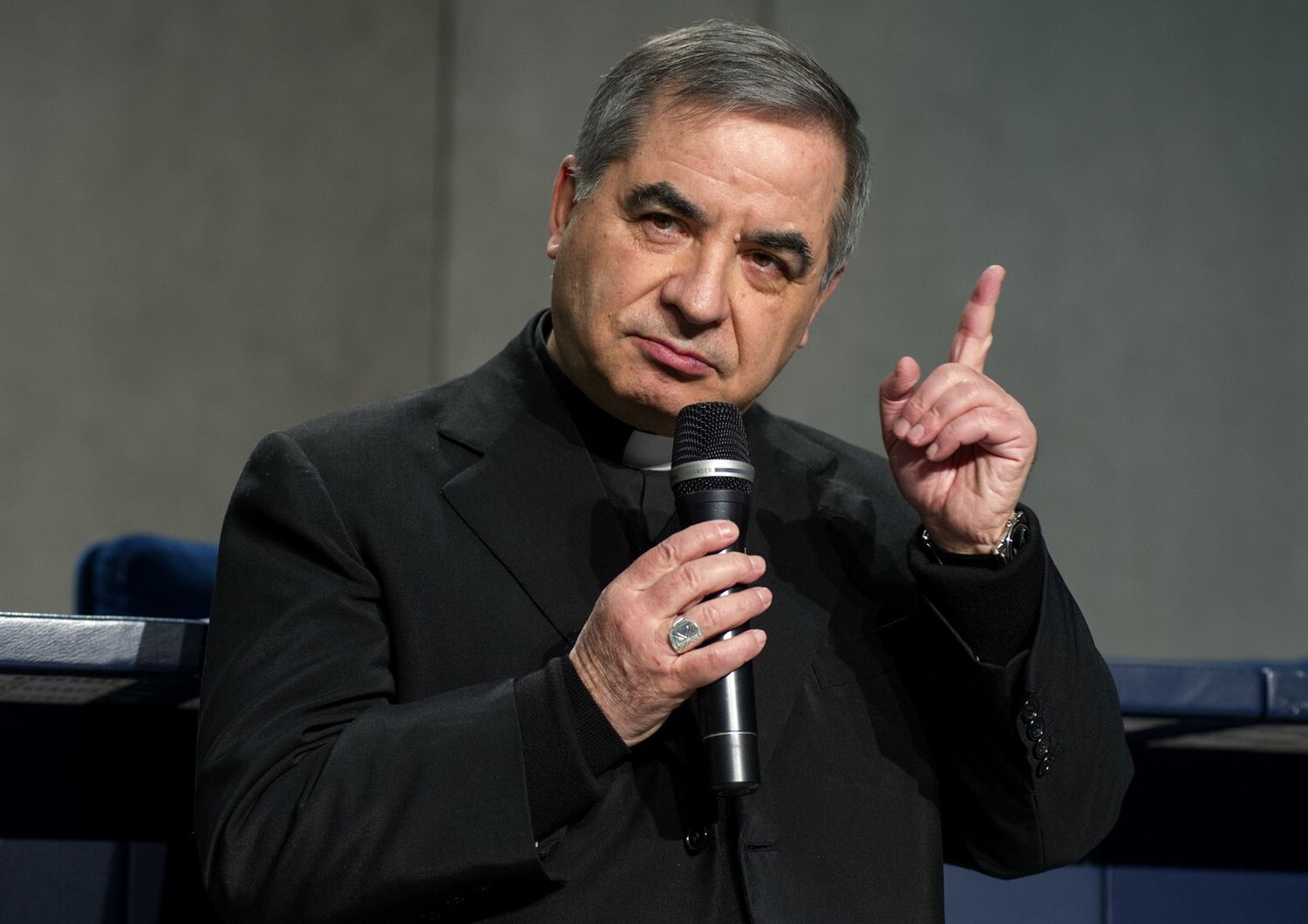 Il cardinale Angelo Becciu