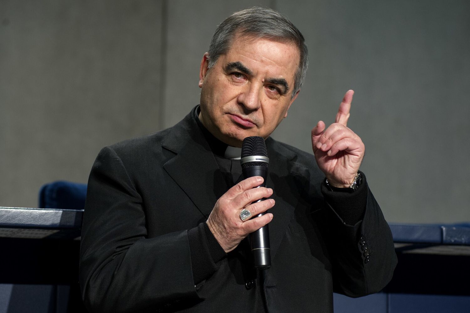 Il cardinale Angelo Becciu