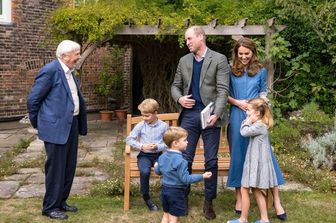 Attenborough e la famiglia del principe William