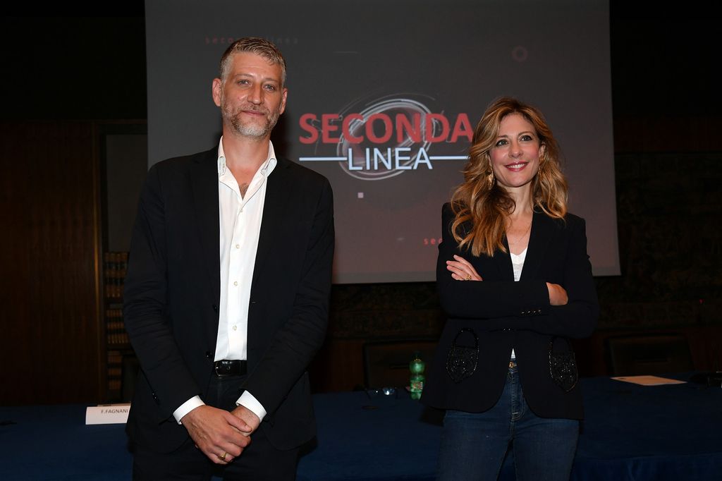 Alessandro Giuli e Francesca Fagnani