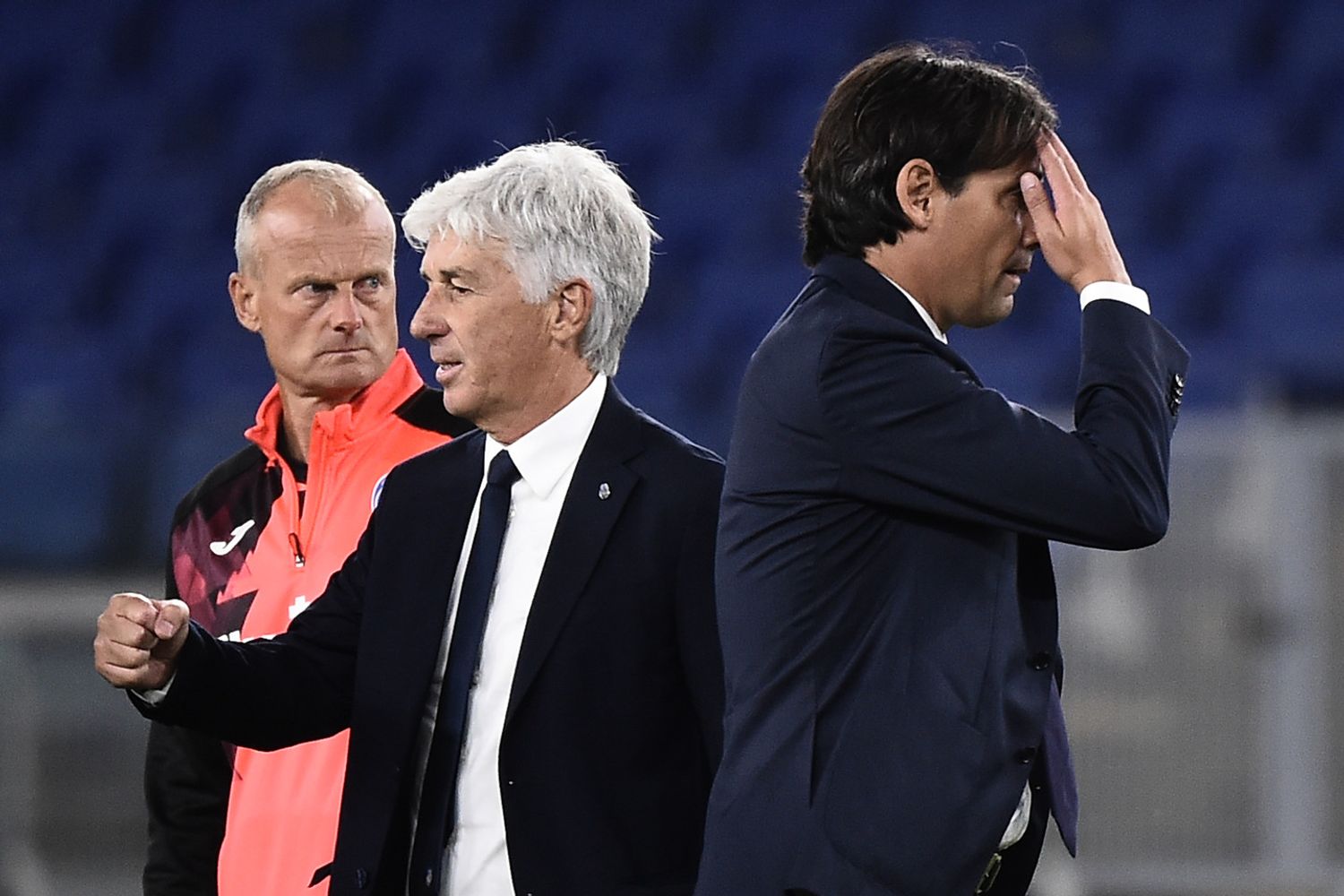 Gian Piero Gasperini e Simone Inzaghi