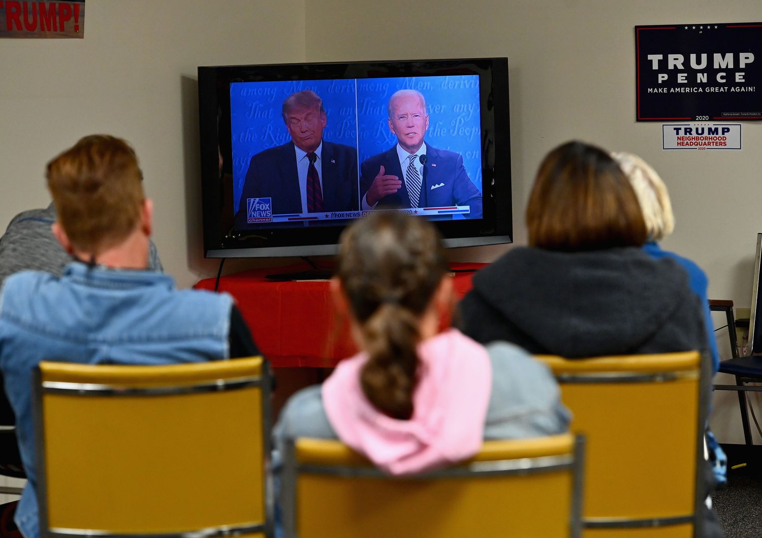 Donald Trump e Joe Biden, il duello in tv