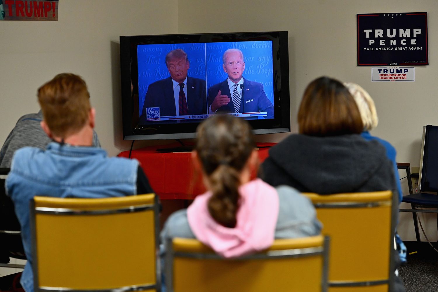 Donald Trump e Joe Biden, il duello in tv