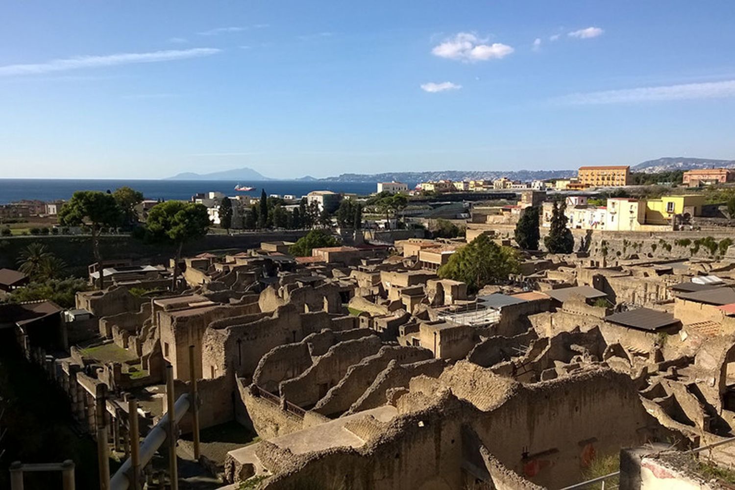 Il parco archeologico di Ercolano