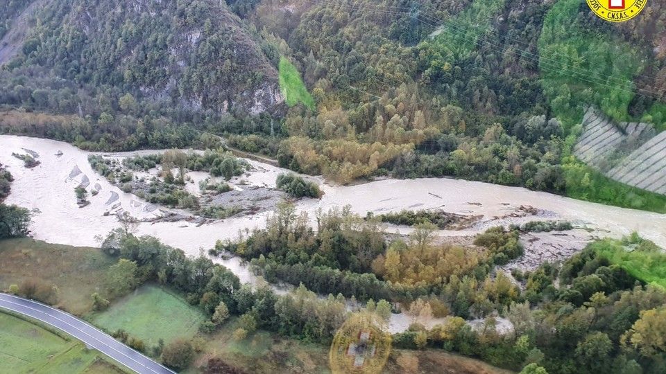 Maltempo in Valle Gesso (Cn)