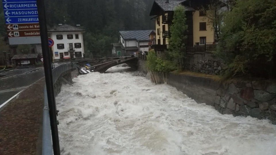 Maltempo,&nbsp;Valle d'Aosta