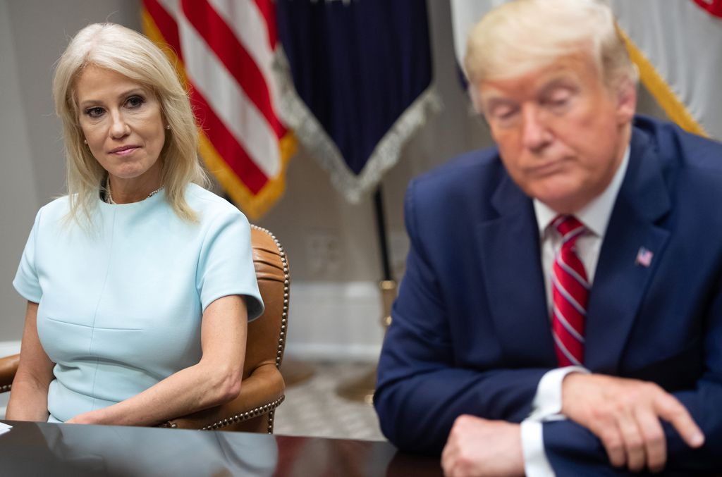 Kellyanne Conway e Donald Trump
