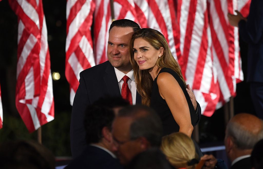 Dan Scavino e Hope Hicks