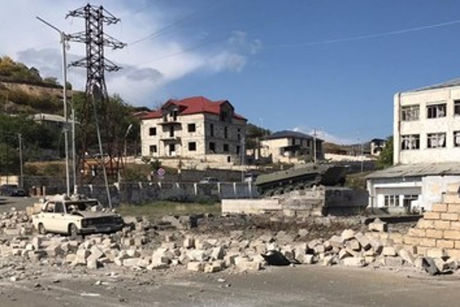 Stepanakert, capitale dell'enclave separatista