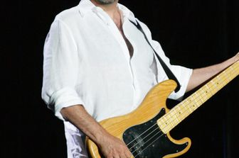 Luciano Ghezzi, bassista. Foto Facebook