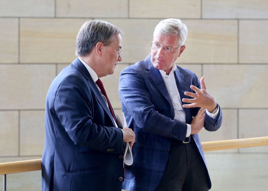 Norbert Rottgen e Armin Laschet